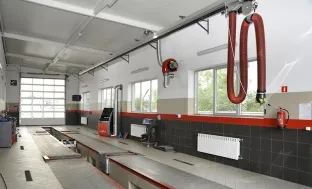 Монтаж вентиляции на СТО